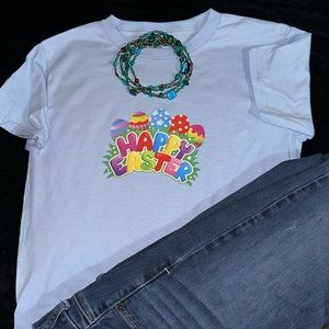 Happy Easter youth small t shirt